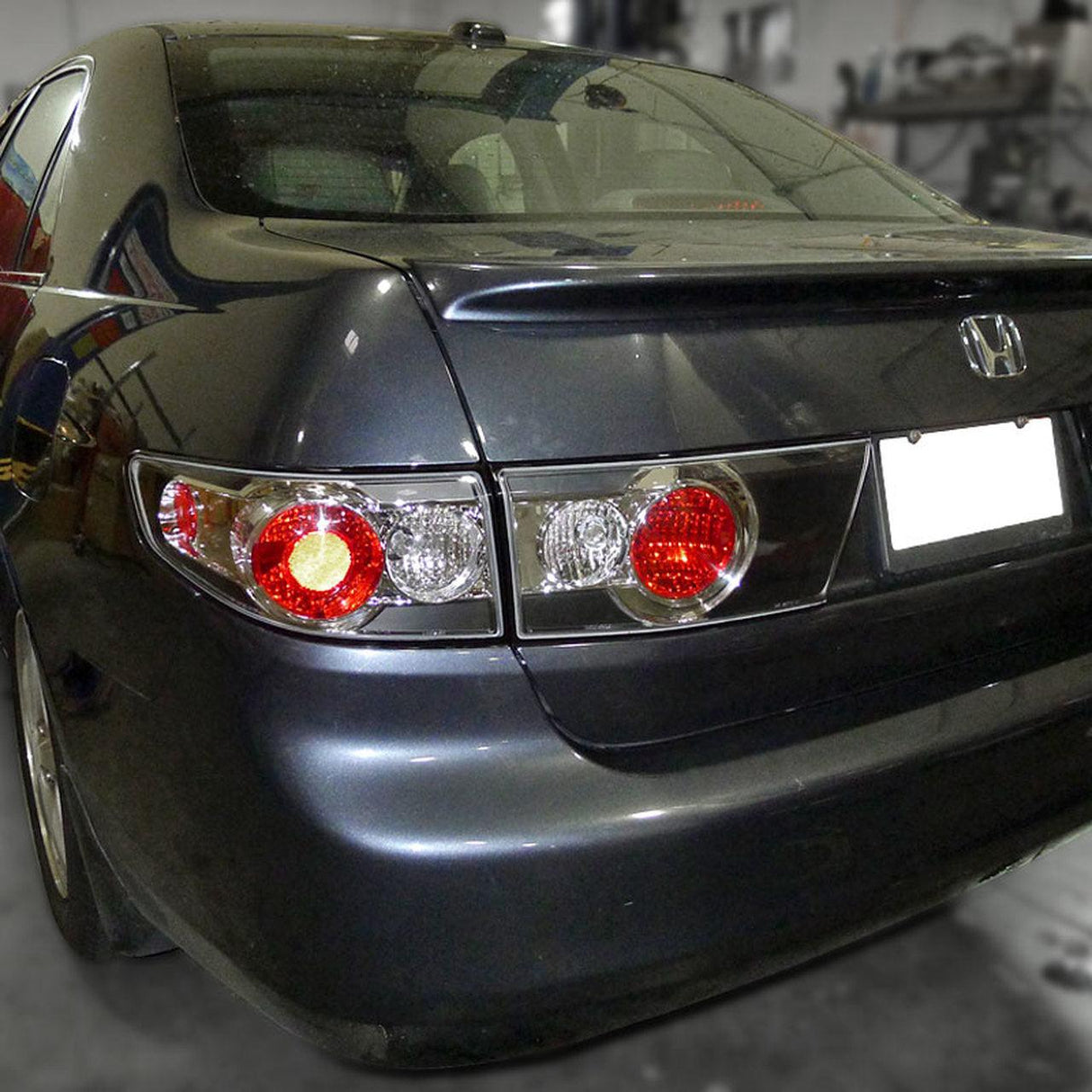Spec-D Tail Lights Honda Accord Sedan (03-05) Altezza Style - Black or Chrome