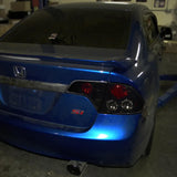 Tail Lights Honda Civic Sedan (2006-2011) Black or Chrome Housing - K2 Industries