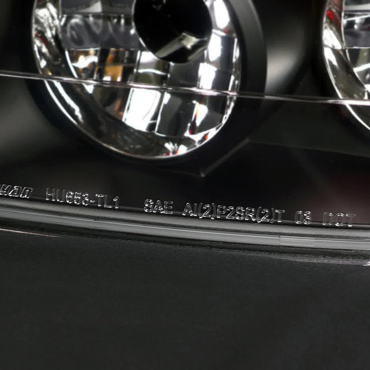 Tail Lights Honda Civic Sedan (2006-2011) Black or Chrome Housing - K2 Industries