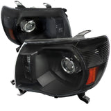 Spec-D Projector Headlights Toyota Tacoma (2005-2011) Black or Chrome Housing
