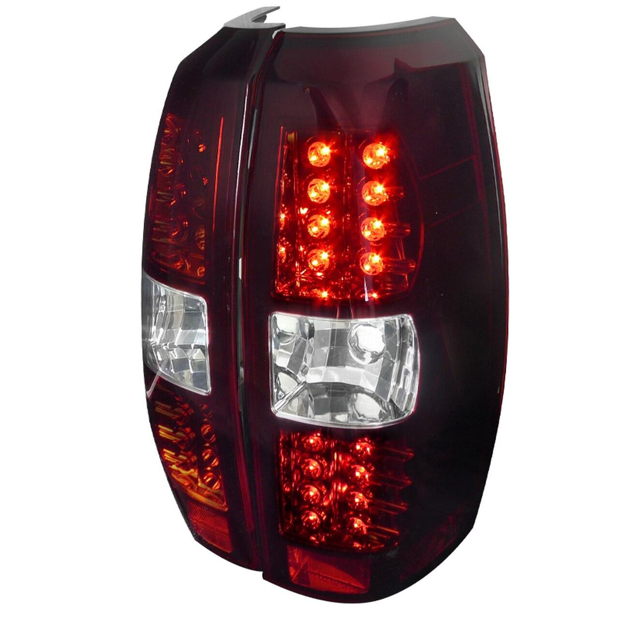 Spec-D Tail Lights Chevy Avalanche (07-12) LED - Black / Smoke / Clear