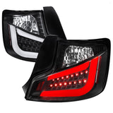Spec-D Tail Lights Scion tC (2011-2012-2013) LED Light Bar - Black / Smoked