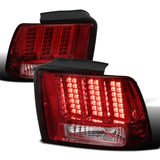 Spec-D LED Tail Lights Ford Mustang SN95 (99-04) Sequential Optional - Clear / Black / Red / Smoked