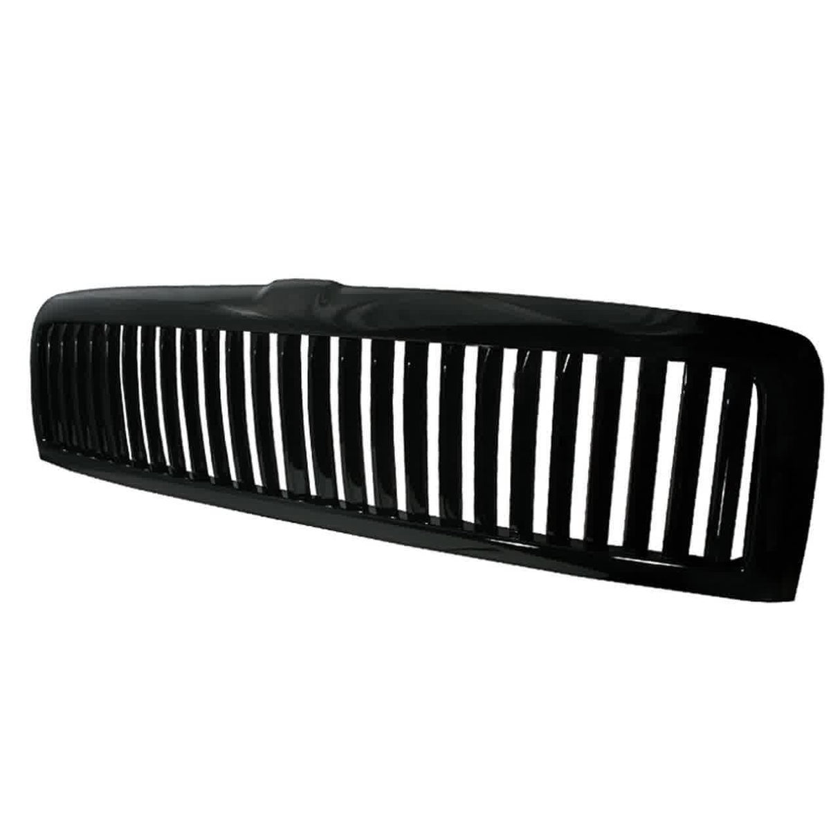 Spec-D Grill Dodge Ram (1994-2002) [Vertical Grille] Chrome / Matte Black / Glossy Black