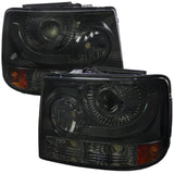 Spec-D Projector Headlights Silverado (99-02) Tahoe/Suburban (00-06) w/ Bumper Lights -  Black or Chrome