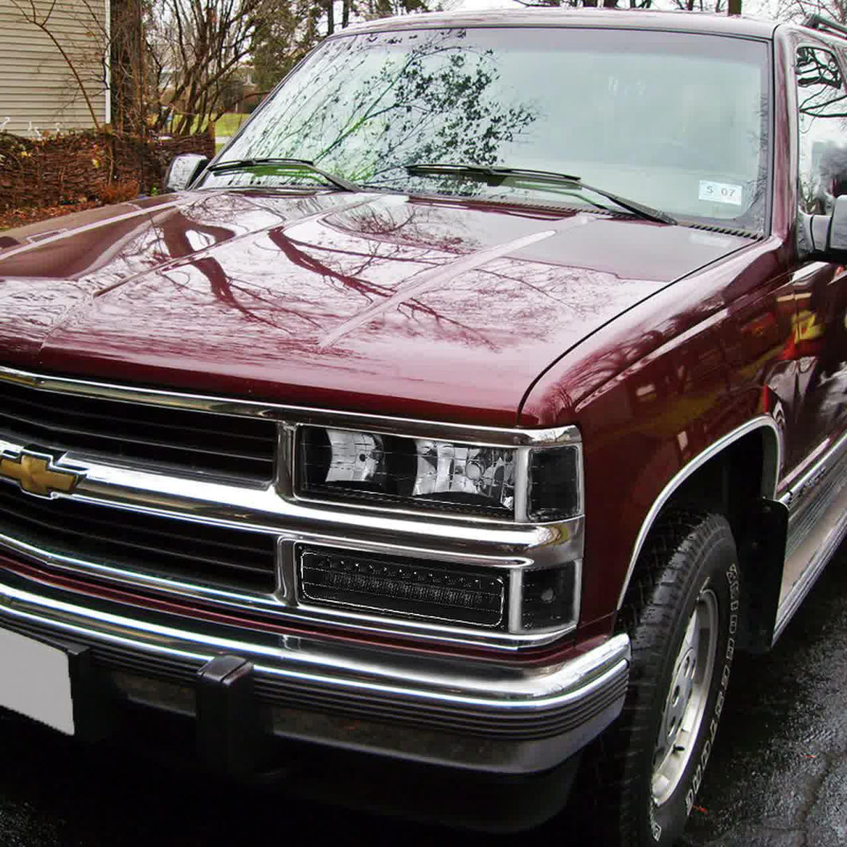 Spec-D OEM Replacement Headlights Silverado (88-98) Suburban (94-99) Chrome or Black