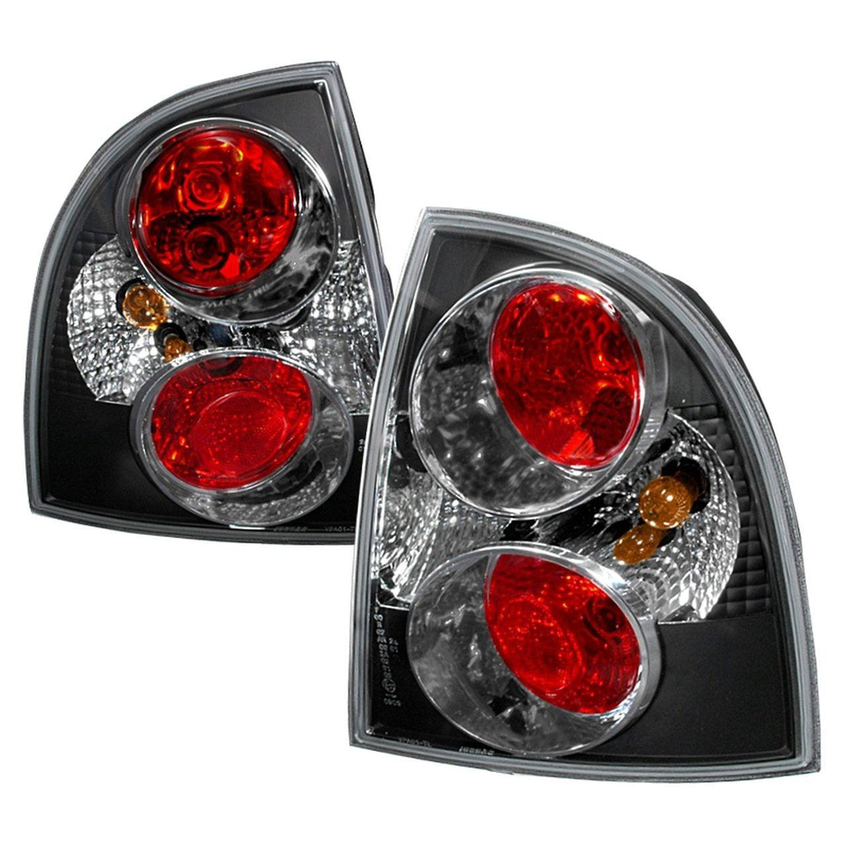 Spec-D Replacement Tail Lights VW Passat Sedan (2001-2005) Altezza Chrome/Clear