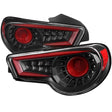 Tail Lights Scion FRS / Subaru BRZ (13-16) Sequential - Pearl Black or Red - K2 Industries