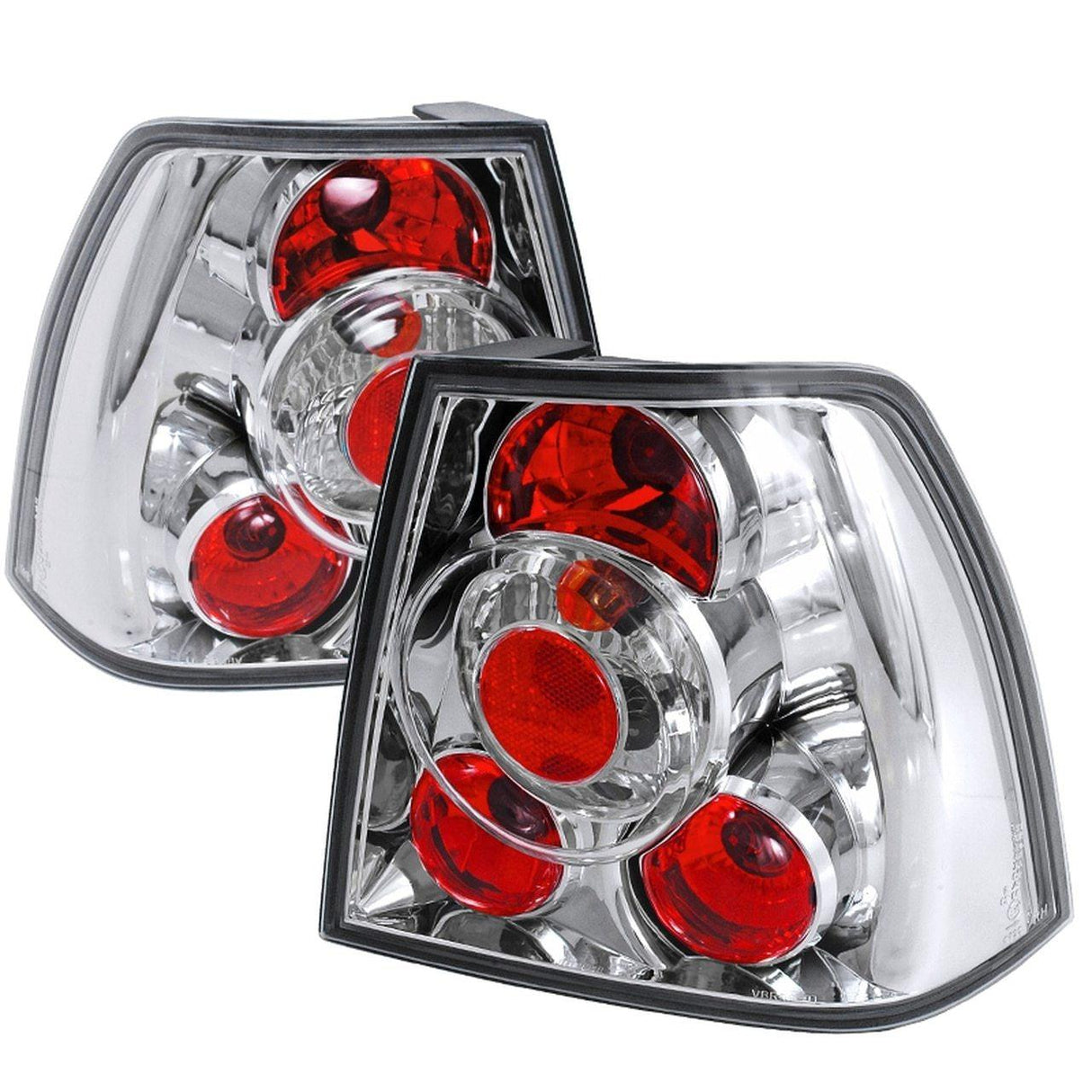 Spec-D Replacement Tail Lights VW Jetta MK4 (99-04) Altezza Chrome/Clear or Black