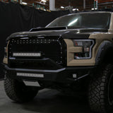 Spec-D Projector Headlights Ford F150 (2015-2016-2017) RS Triple LED - Black / Chrome / Smoke