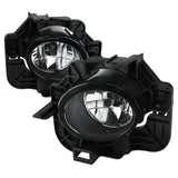 Spec-D OEM Fog Lights Nissan Altima Sedan (2007-2009) Chrome Housing - Clear or Smoke Lens