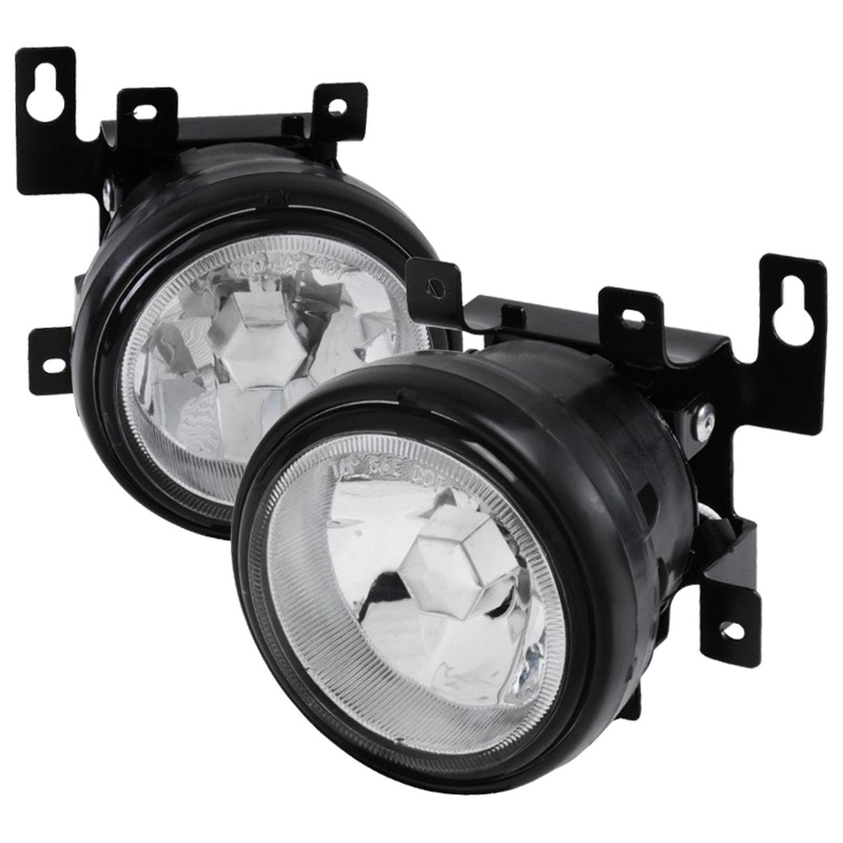 Spec-D OEM Fog Lights Honda Element (2003-2008) Chrome Housing - Clear Lens