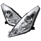 Spec-D Projector Headlights Toyota Celica (00-05) [w/ SMD LED Light Strip] Matte Black or Chrome Housing