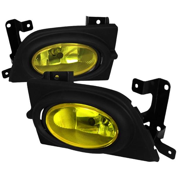 Spec-D OEM Fog Lights Honda Civic Sedan (06-08) Chrome Housing Clear or Yellow Lens