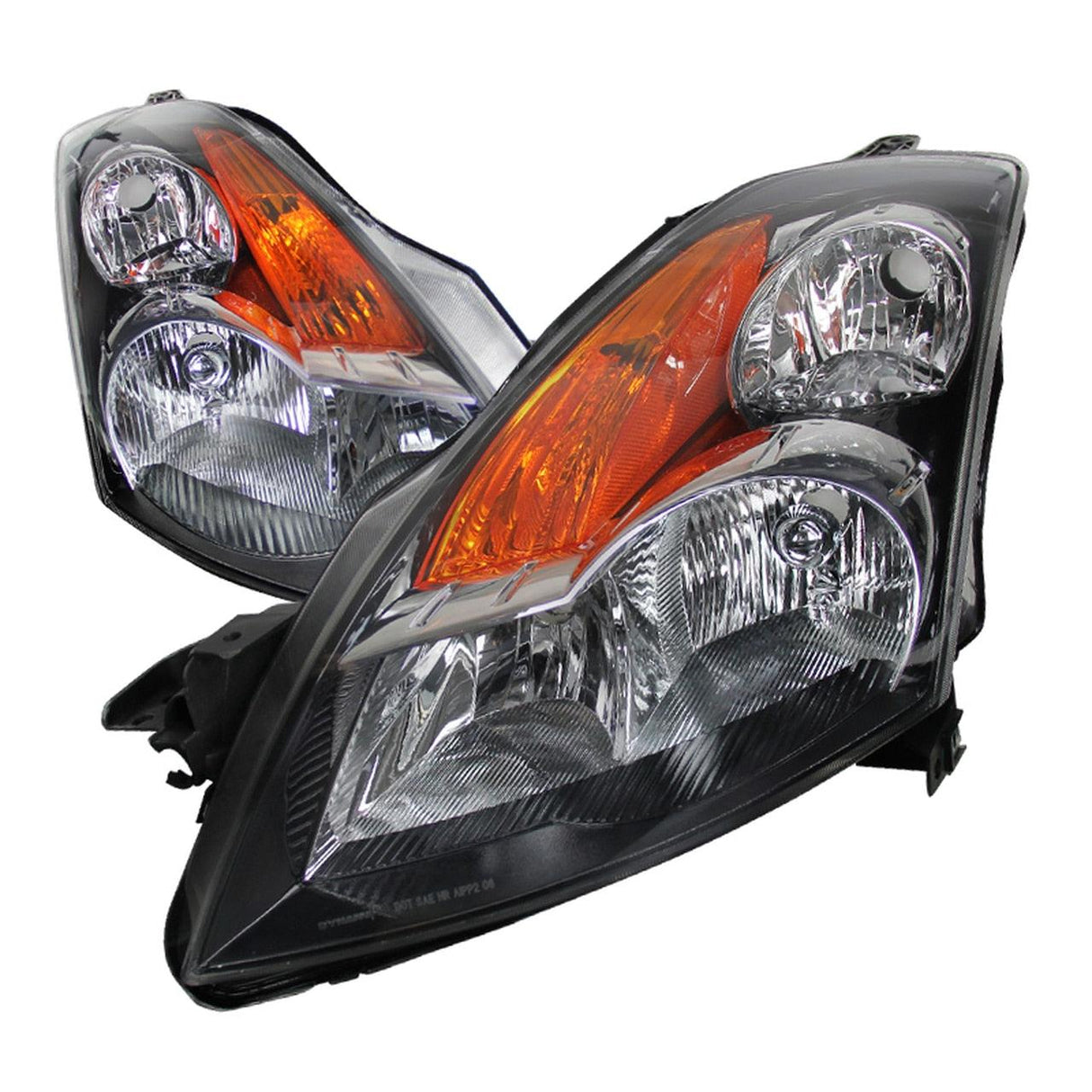 Spec-D OEM Replacement Headlights Nissan Altima Sedan (07-09) w/ Amber Reflector