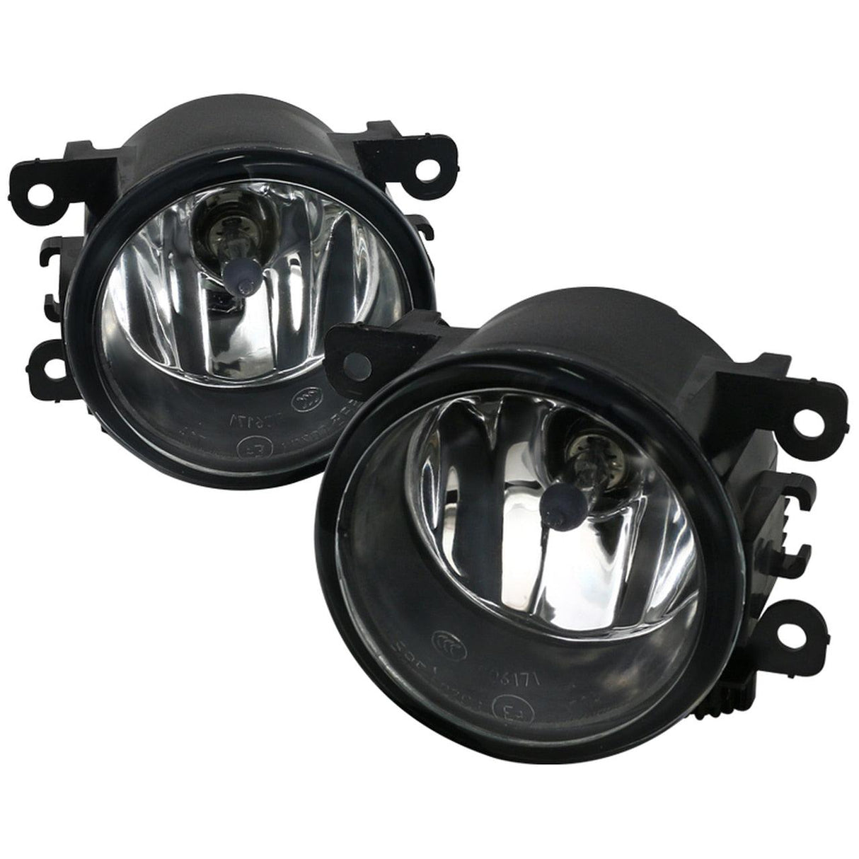 Spec-D Fog Lights Honda Pilot (2016-2018) Chrome Housing - Clear Lens