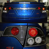 Tail Lights Honda Civic Sedan (2006-2011) Black or Chrome Housing - K2 Industries