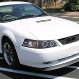 Spec-D Projector Headlights Ford Mustang (99-04) Dual Halo - Black or Chrome
