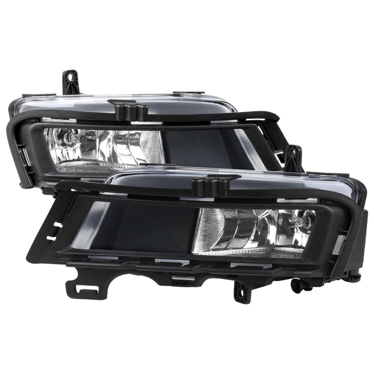 Spec-D OEM Fog Lights VW Golf MK7 (2015-2017) Chrome Housing - Clear Lens