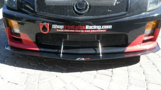 Cadillac CTS-V Sedan Carbon Fiber Front Wind Splitter 2004-2007