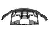 2023-UP Ferrari Purosangue FUV Type F175 OEM Style Dry Carbon Fiber Rear Diffuser
