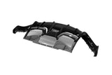 2023-UP Ferrari Purosangue FUV Type F175 OEM Style Dry Carbon Fiber Rear Diffuser