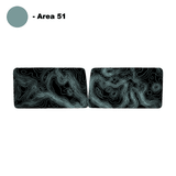 Topo Hardtop Side Window Overlays - 2021+ Bronco 4 Door