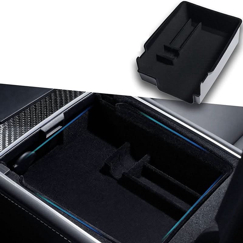 TESERY Armrest Organizer Console Tray for Model 3 / Model Y