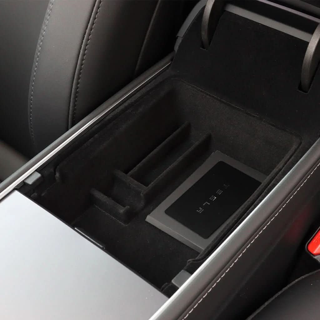 TESERY Armrest Organizer Console Tray for Model 3 / Model Y