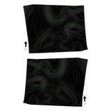 Topographic Interior Door Handle Overlays - 2024+ Land Cruiser