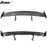 56"Inch GT Style 3D Carbon Fiber Racing Race Drag Trunk Spoiler Wing