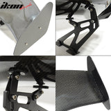 56"Inch GT Style 3D Carbon Fiber Racing Race Drag Trunk Spoiler Wing
