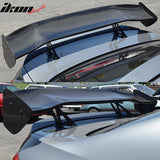 Universal 56" Inch GT Style Racing Trunk Spoiler Wing 3D Carbon Fiber
