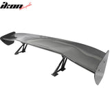 Universal 56" Inch GT Style Racing Trunk Spoiler Wing 3D Carbon Fiber
