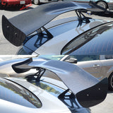 Universal 57" GT Style Racing Race Drag Trunk Spoiler 3D Carbon Fiber