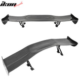 Universal 57" GT Style Racing Race Drag Trunk Spoiler 3D Carbon Fiber