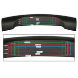 Universal 57 Inches JDM GT Type Black Adjustable Trunk Spoiler ABS