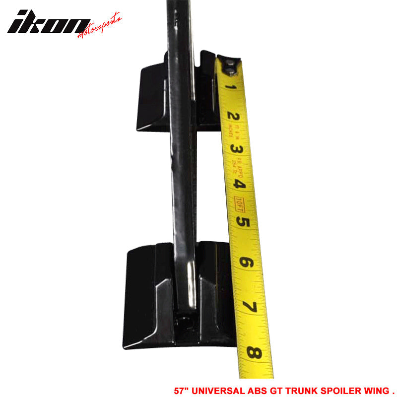 Honda 57"  Unpainted GT Style Adjustable Rear Trunk Spoiler Wing ABS
