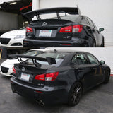 2006-2014 Lexus IS250 IS350 IS F 57" Wide Trunk Spoiler Carbon Fiber