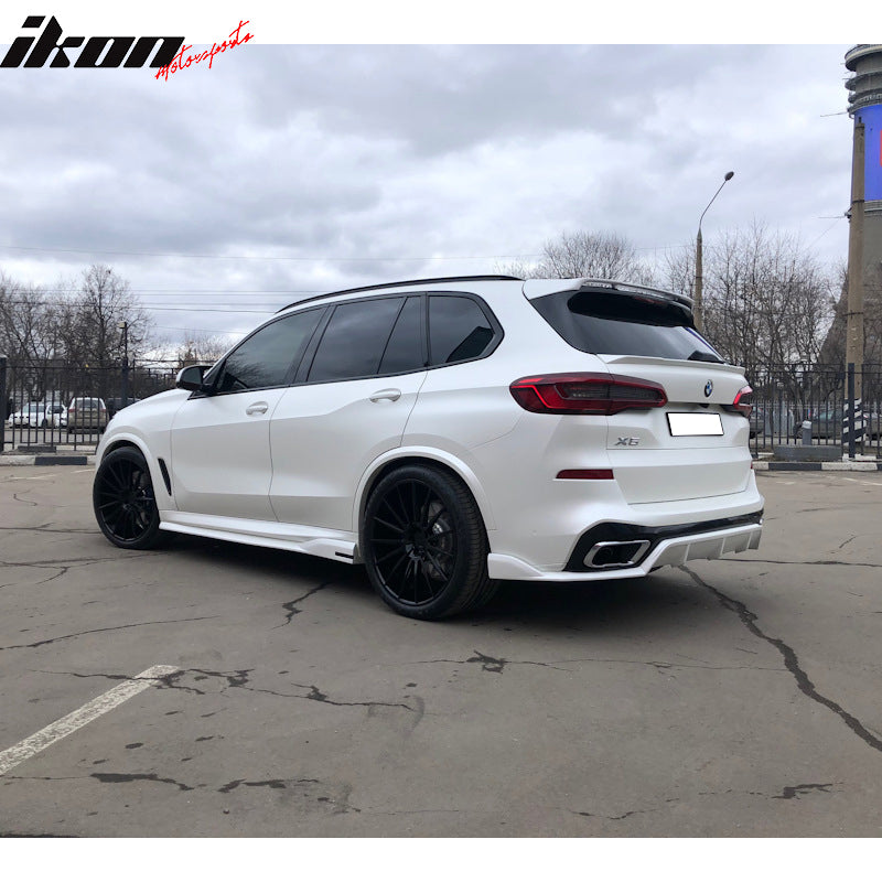 2019-2022 BMW G05 X5 HM Style ABS Rear Roof Spoiler Lip Wing
