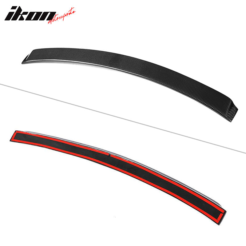 2019-2023 BMW G20 3-Series G80 M3 IK Style Roof Spoiler Carbon Fiber