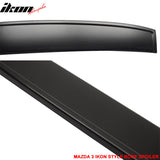 2014-2018 Mazda 3 Sedan IKON Unpainted Rear Roof Spoiler Wing ABS