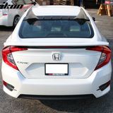 2016-2021 Honda Civic Sedan TR Style Roof Spoiler Wing ABS