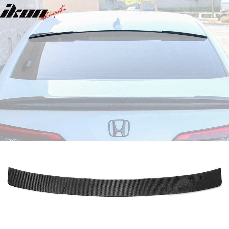 2022-2025 Honda Civic Sedan IKON Style Rear Window Roof Spoiler Wing