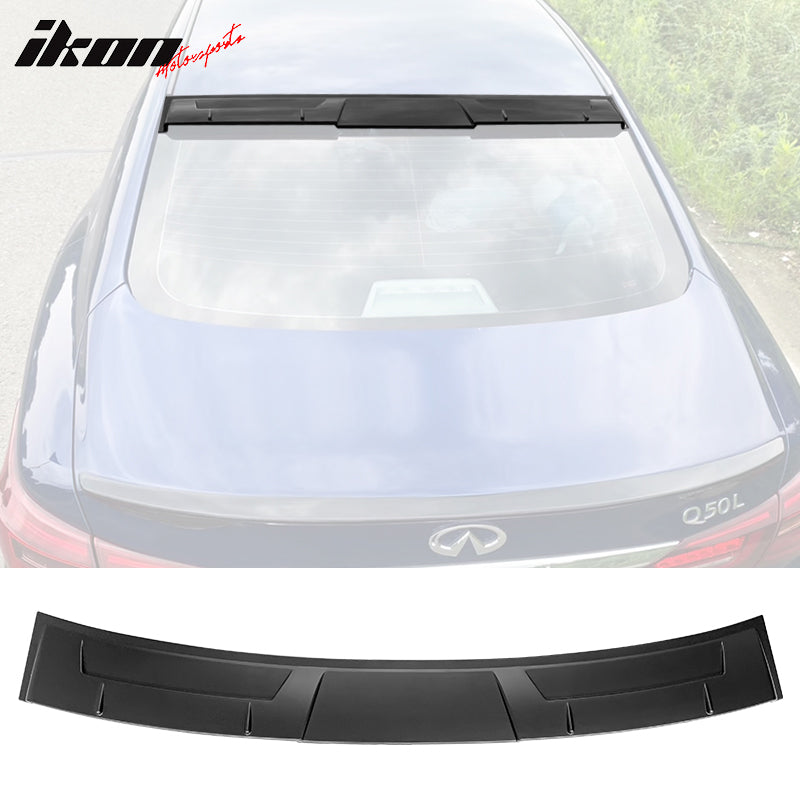 2014-2022 Infiniti Q50 V Style Rear Roof Spoiler Wing PP