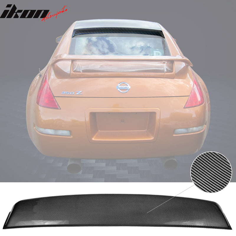 2003-2008 Nissan 350Z Coupe Rear Window Visor Roof Spoiler Wing PP