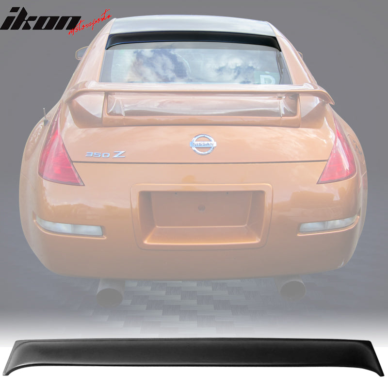 2003-2008 Nissan 350Z Coupe Rear Window Visor Roof Spoiler Wing PP