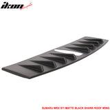 2015-2021 Subaru WRX STI V Matte Black Roof Generator Shark Fin ABS