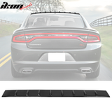 2011-2023 Dodge Charger IKON Style Shark Fin Roof Vane Spoiler Wing