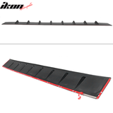 2011-2023 Dodge Charger IKON Style Shark Fin Roof Vane Spoiler Wing